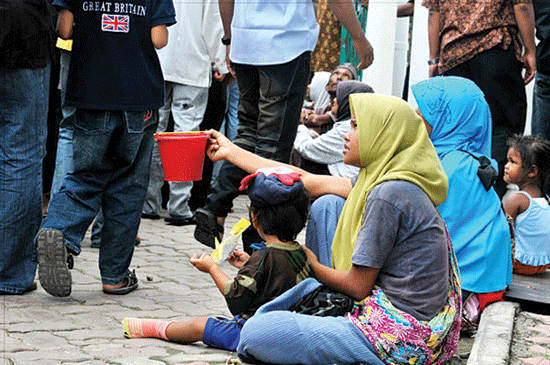 Pejabat Aceh Kewalahan menghadapi pengemis jatah uang meugang